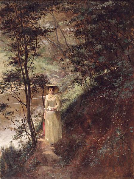 Frederick Mccubbin The Letter, China oil painting art